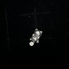 Pandora Sterling Silver Kitten with Yarn Ball Charm